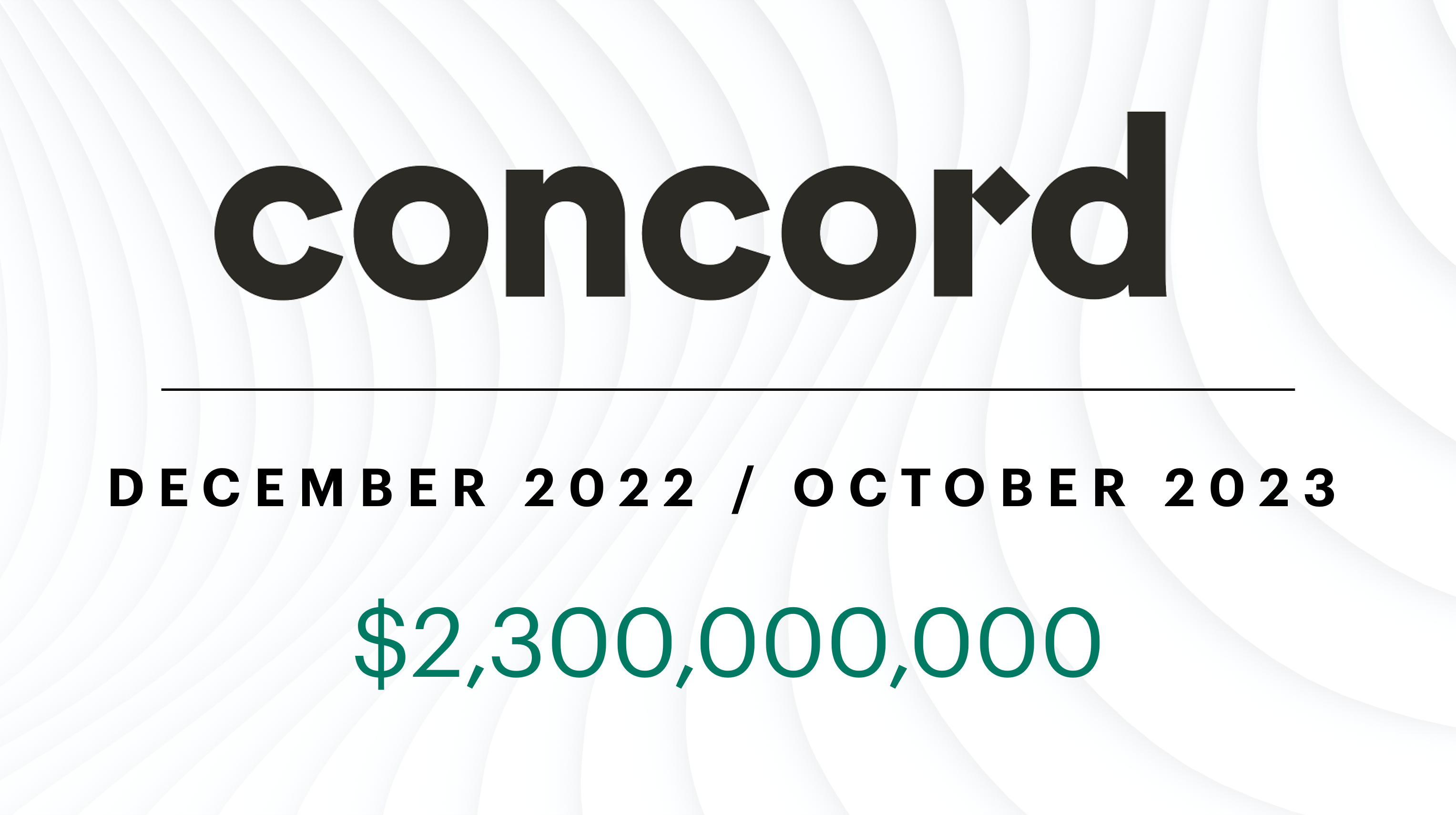 Concord - December 2022 / October 2023