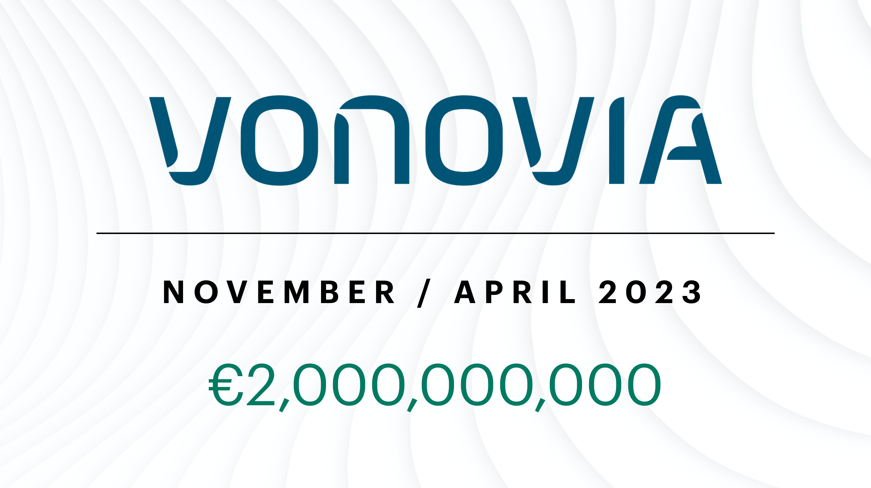 Vonovia - November /April 2023 