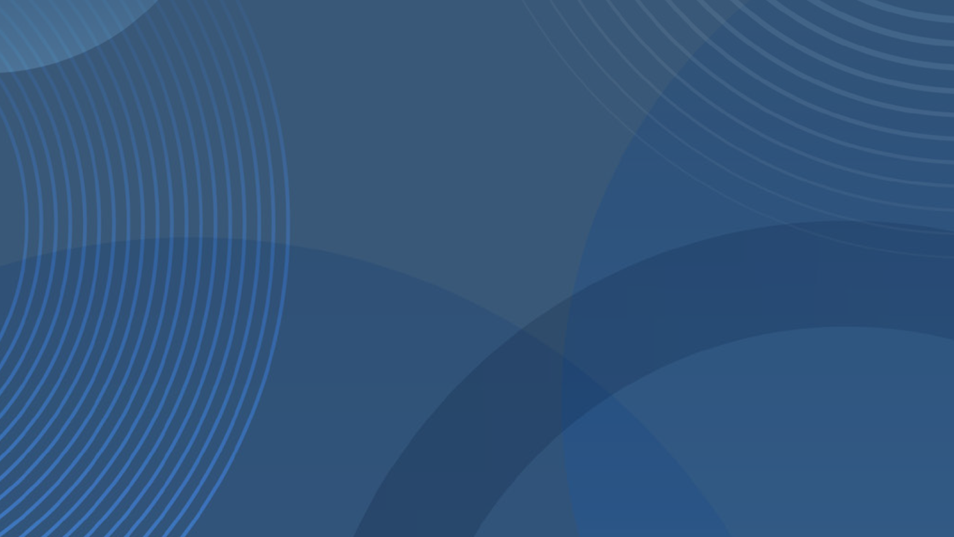 Abstract blue cover background for the Apollo Opportunity Foundation Deal Team Model case study on nonprofit partnerships and employee engagement.