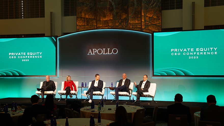 Business Leaders Share Insights at Apollo’s Inaugural Private Equity CEO Conference