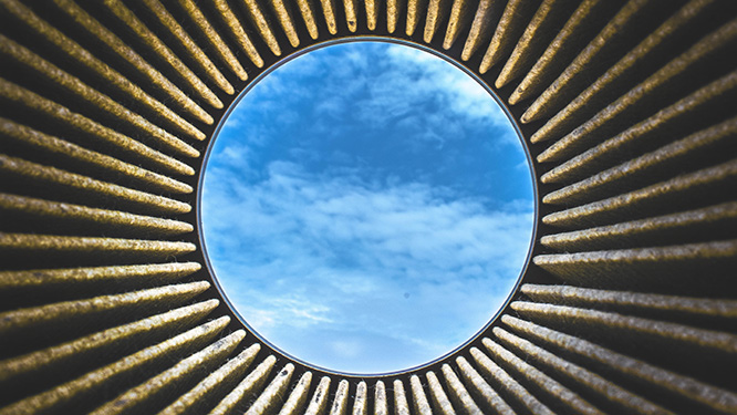Inside Apollo's Private Credit Platform Looking up through circular architecture